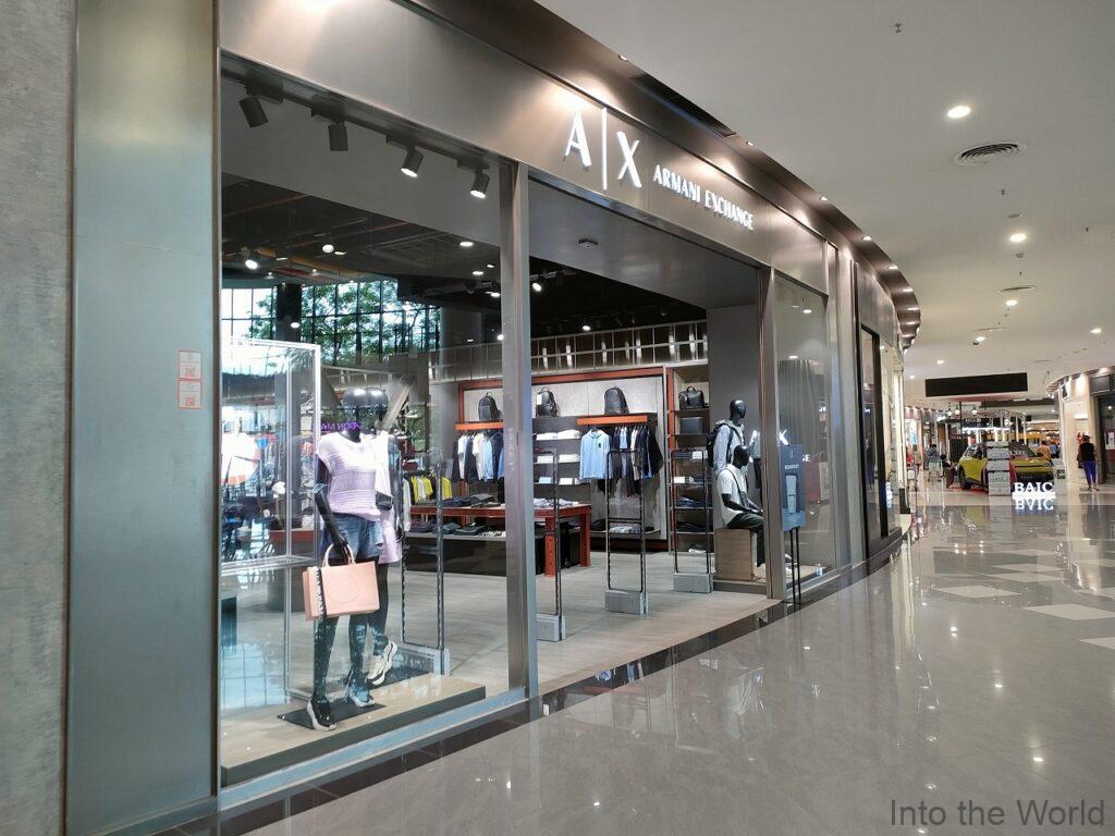 イオンモールセンソックシティ プノンペン カンボジア アルマーニエクスチェンジ（ARMANI EXCHANGE）