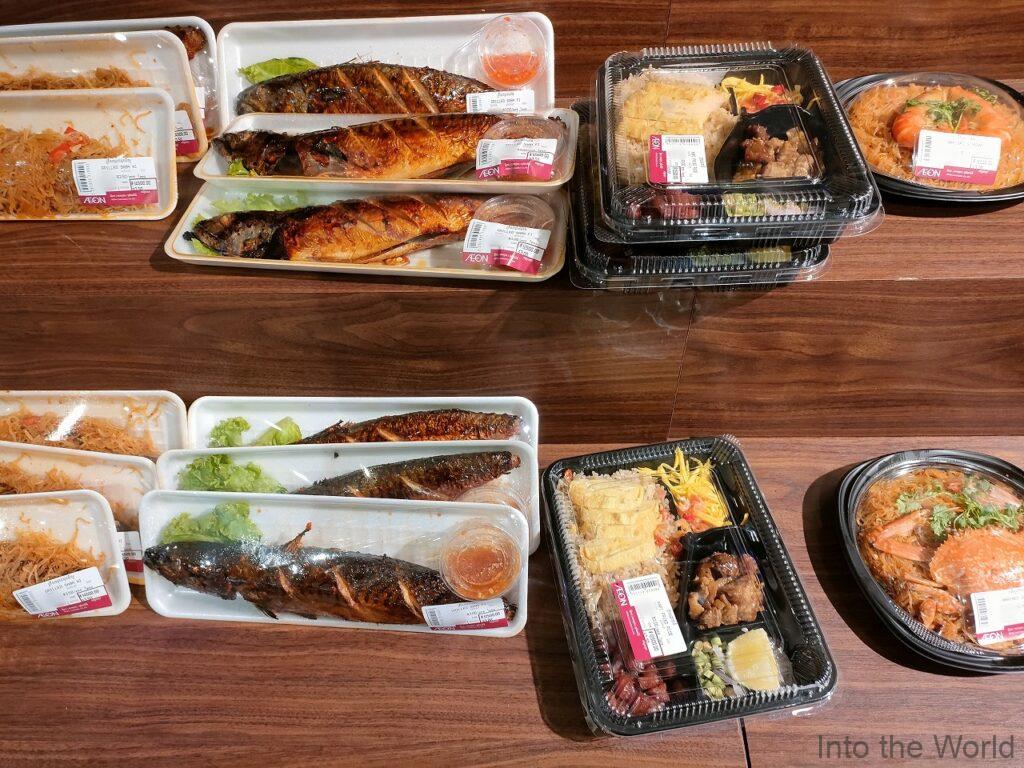 イオンモールセンソックシティ プノンペン カンボジア 弁当