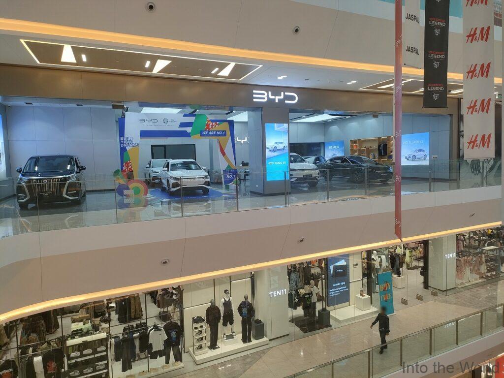 チップモン271メガモール カンボジア プノンペン BYD