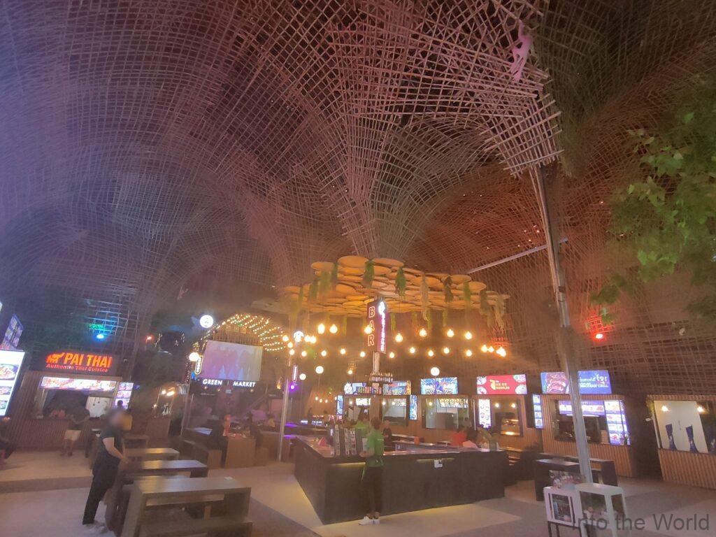 Phsar Khmer Food Court Green Market 見どころ 感想 基本情報 フードコート