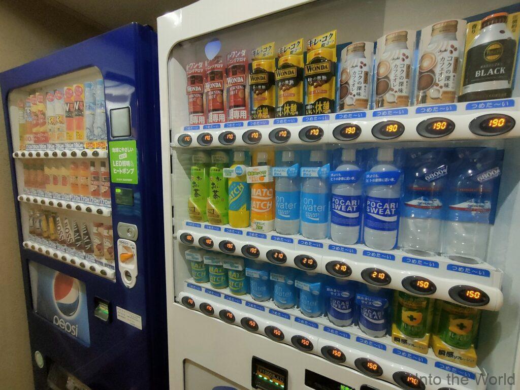 オークラ千葉ホテル 宿泊レビュー 自動販売機