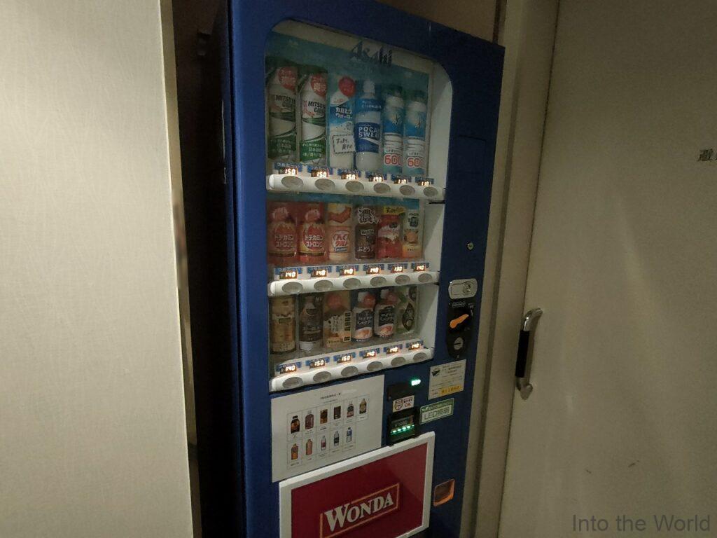 オークラ千葉ホテル 宿泊レビュー 自動販売機