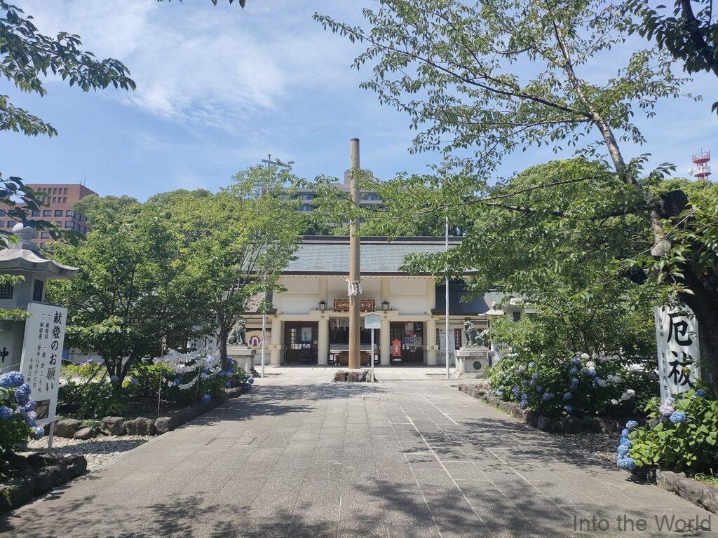 愛知縣護國神社 太玉柱