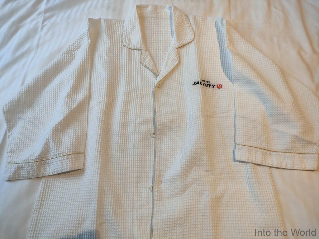 ホテルJALシティ名古屋錦 宿泊レビュー パジャマ 部屋着
