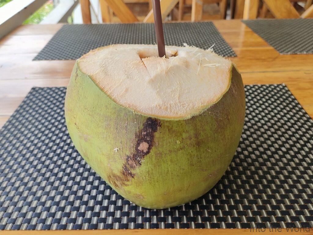 メコンサンセットビューレストラン オバマココナッツ ルアンパバーン