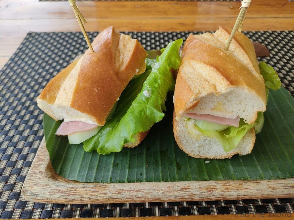 メコンサンセットビューレストラン オバマココナッツ ルアンパバーン