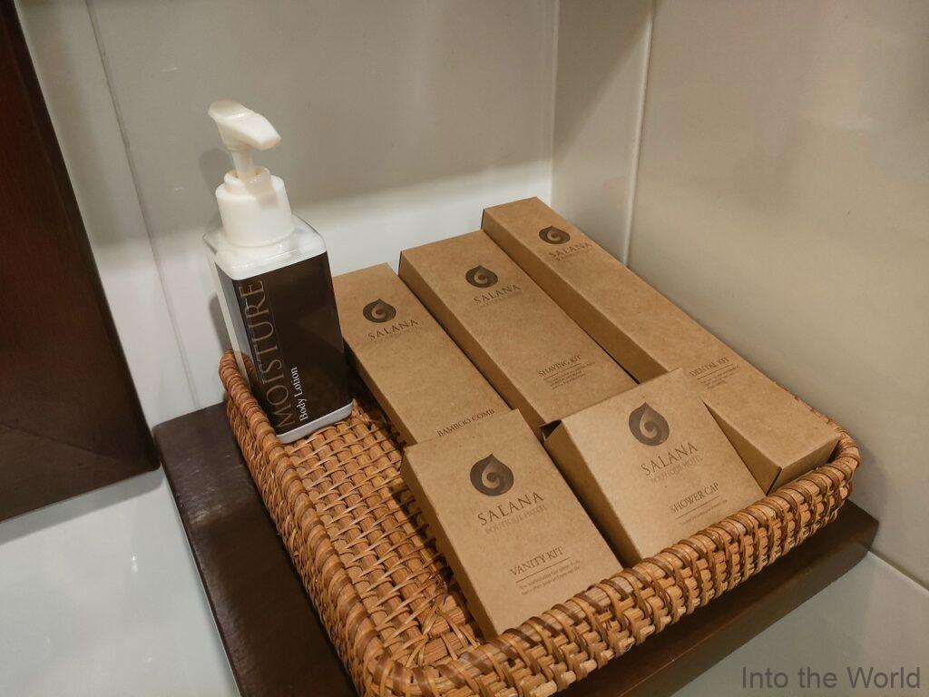 サラナブティックホテル 宿泊レビュー アメニティ