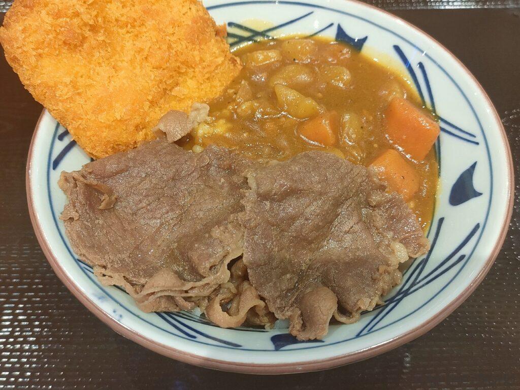 ベトナム 丸亀製麺 カツカレー丼