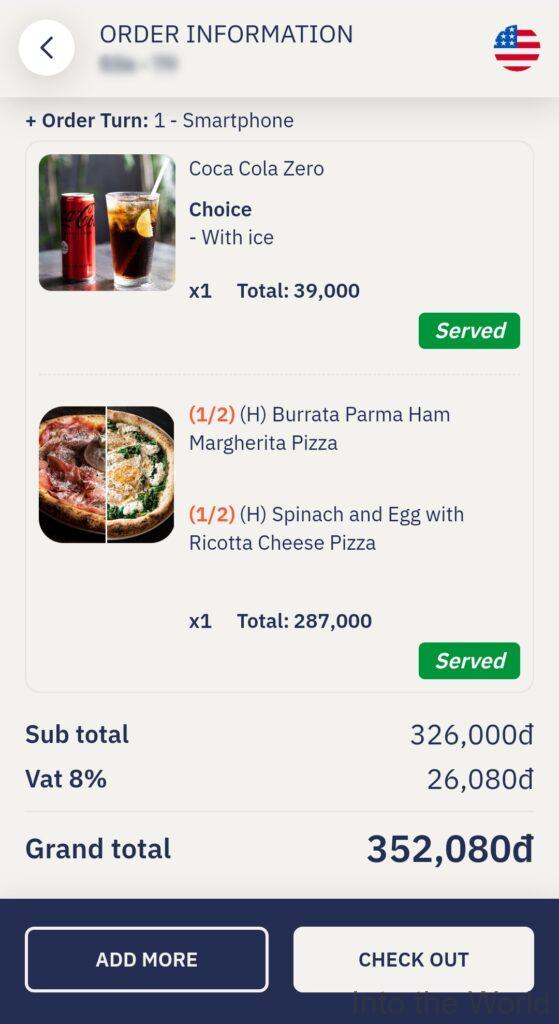 Pizza 4P's ベトナム