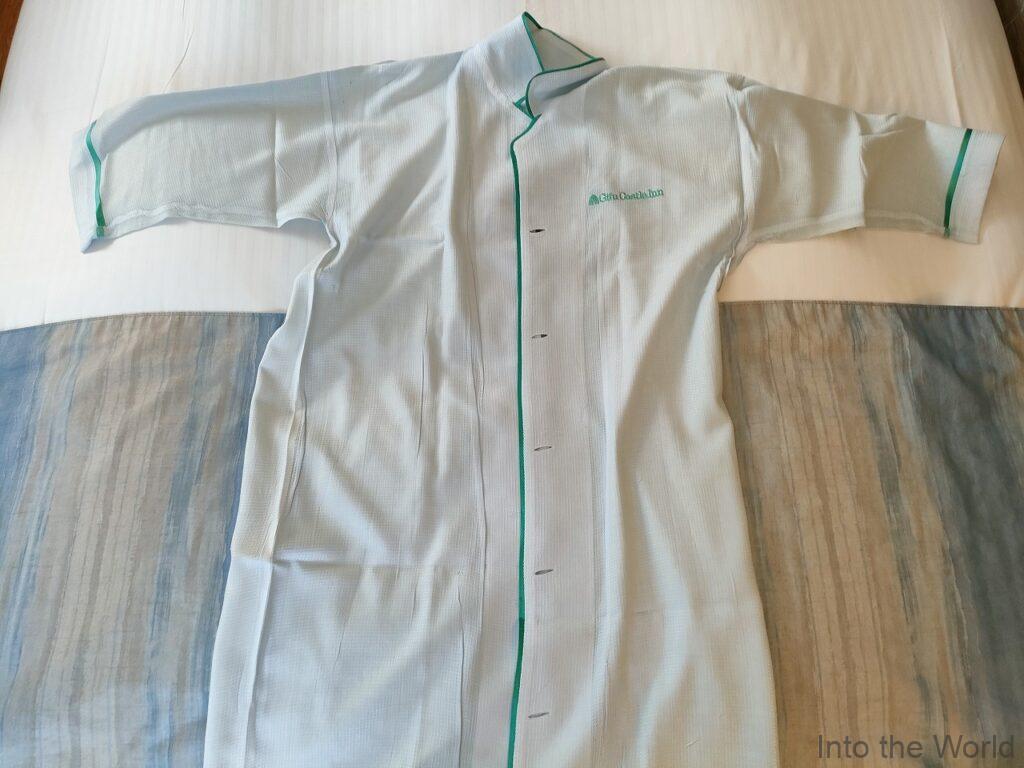 岐阜キャッスルイン 宿泊レビュー パジャマ 部屋着