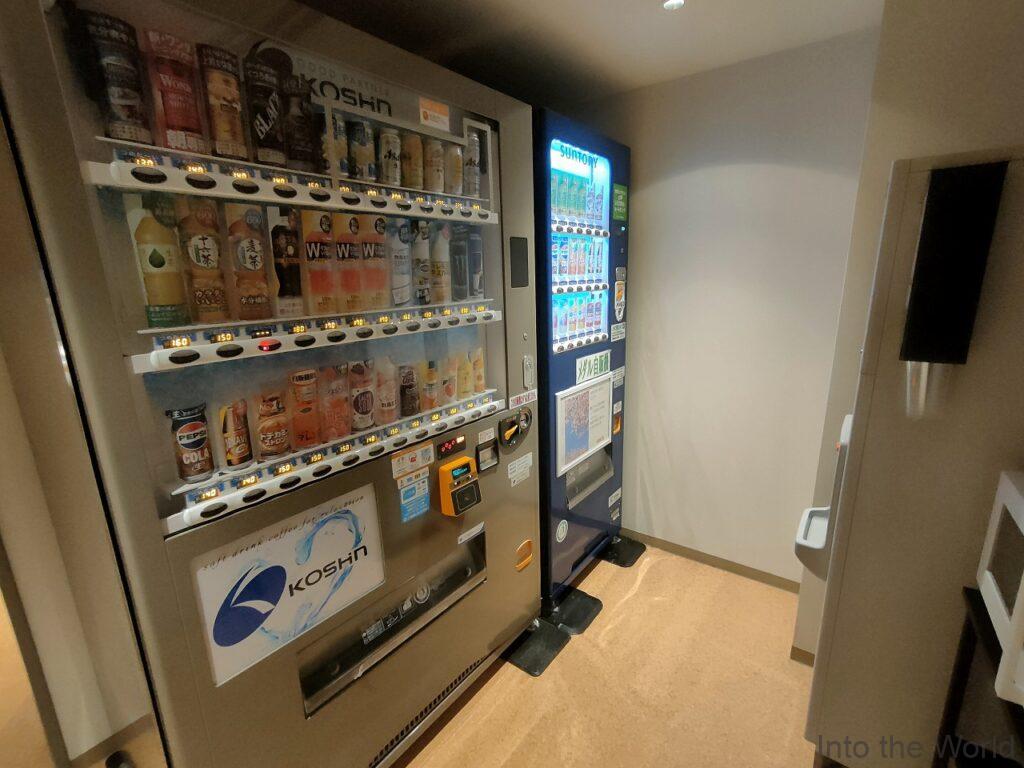 ホテルフォルツァ金沢 宿泊レビュー 自動販売機