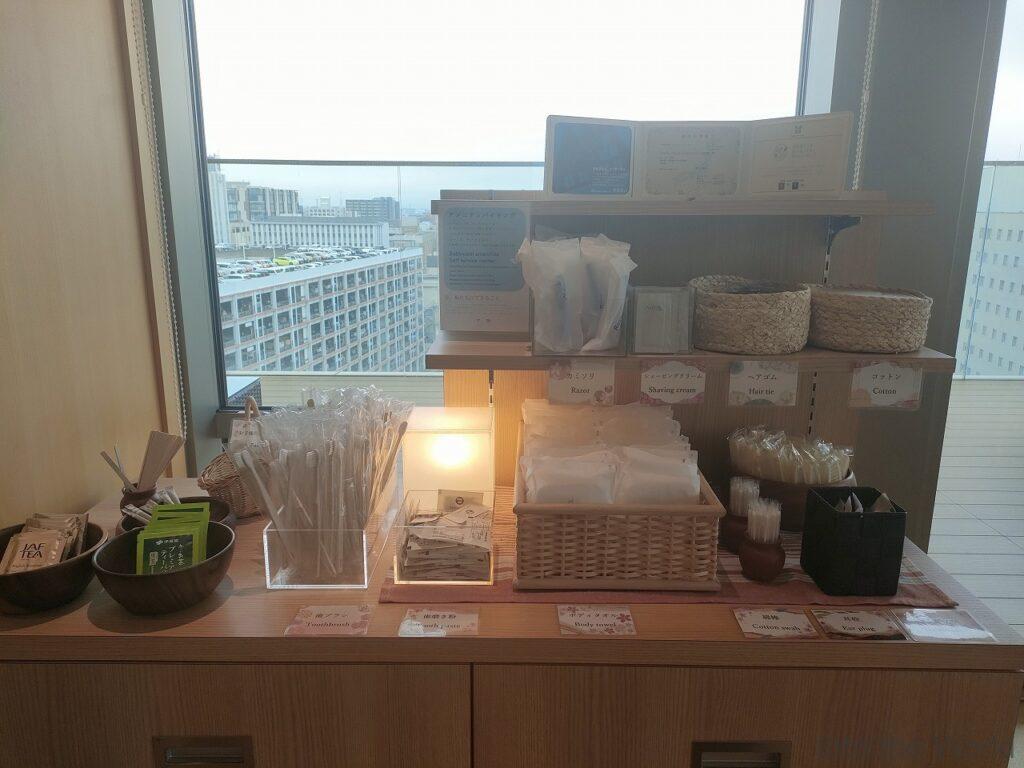 ホテルウィングインターナショナルプレミアム金沢駅前 宿泊レビュー アメニティ