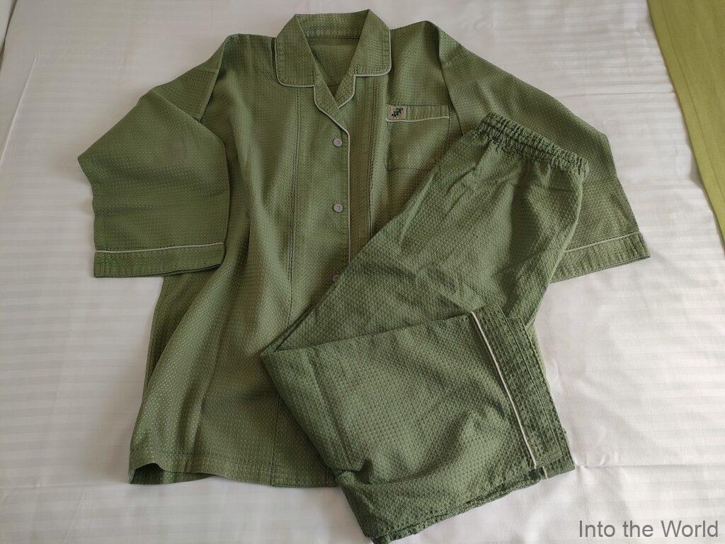 くれたけインプレミアム名駅南 宿泊レビュー パジャマ 部屋着