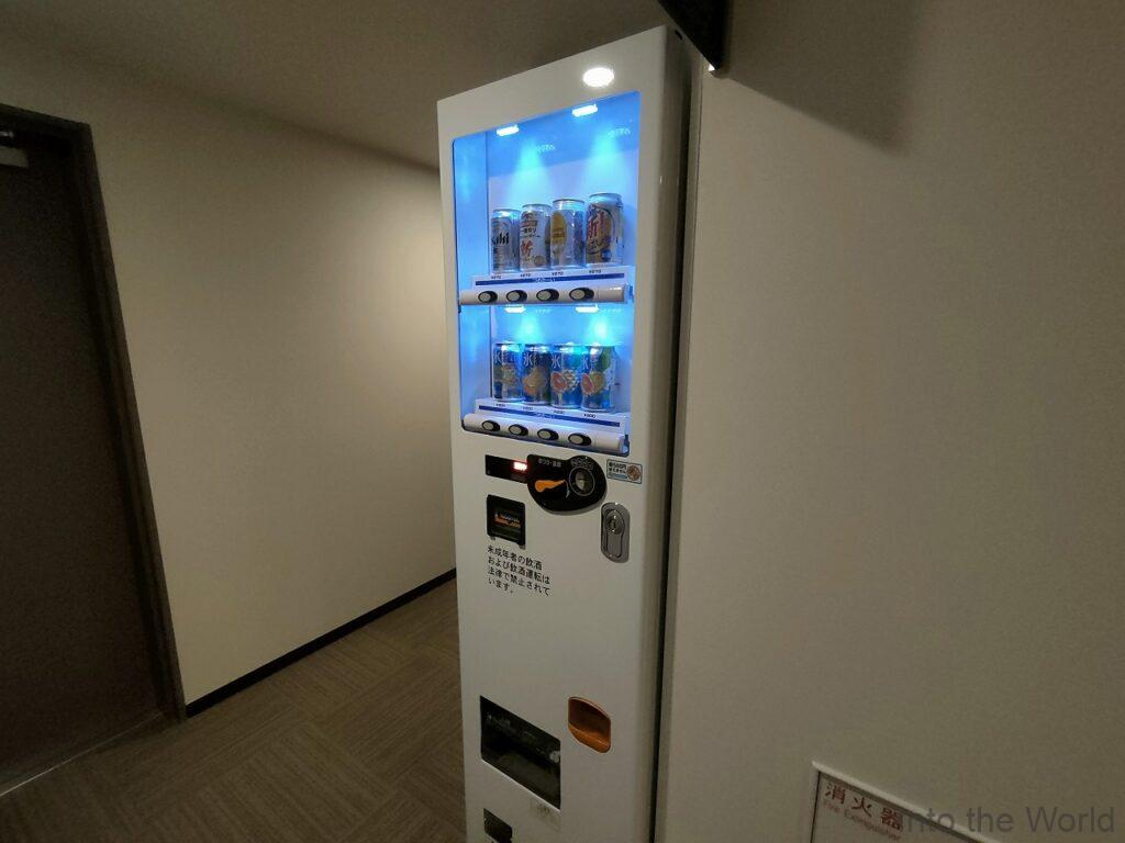 くれたけインプレミアム名駅南 宿泊レビュー 自動販売機 アルコール