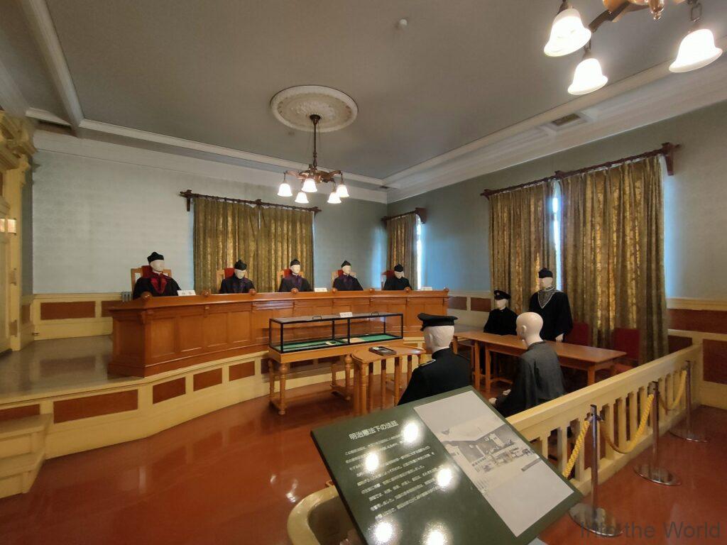 名古屋市市政資料館 法廷