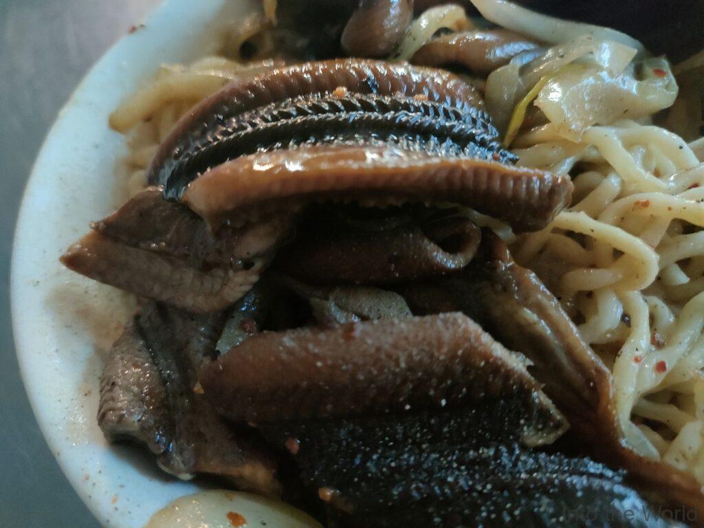 阿江炒鱔魚 台南名物 タウナギ 料理