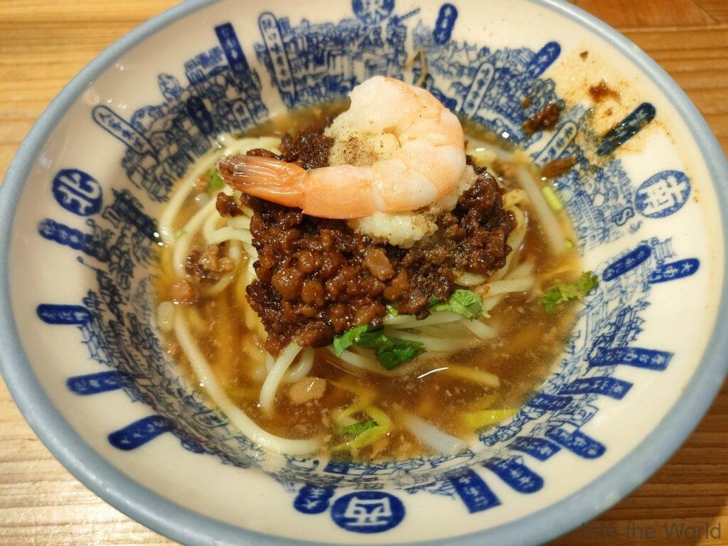 度小月 台南名物 担仔麺 タンツーメン