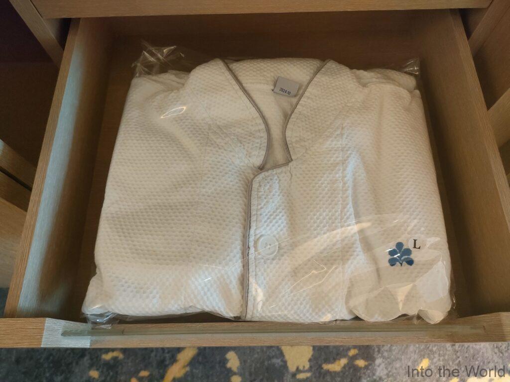 ホテルニッコー高雄 宿泊レビュー パジャマ 部屋着