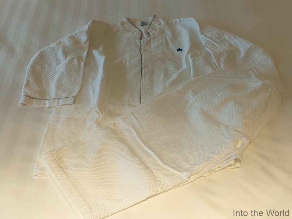 ホテルニッコー高雄 宿泊レビュー パジャマ 部屋着