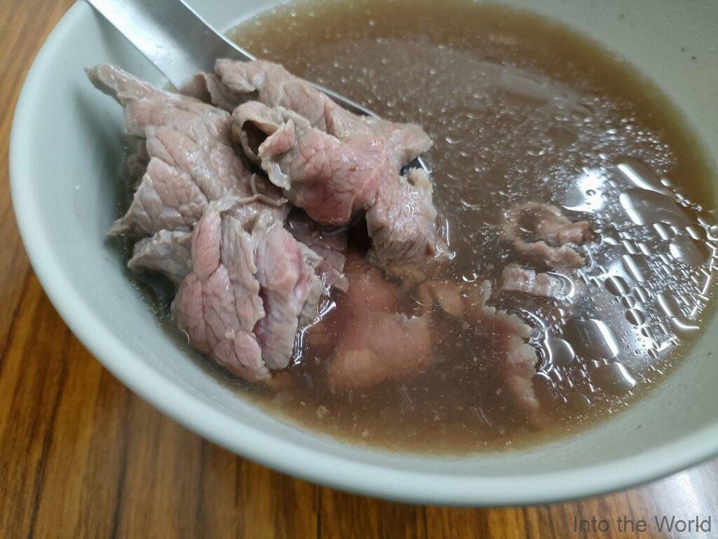 鬍鬚忠牛肉湯 台南名物 牛肉湯