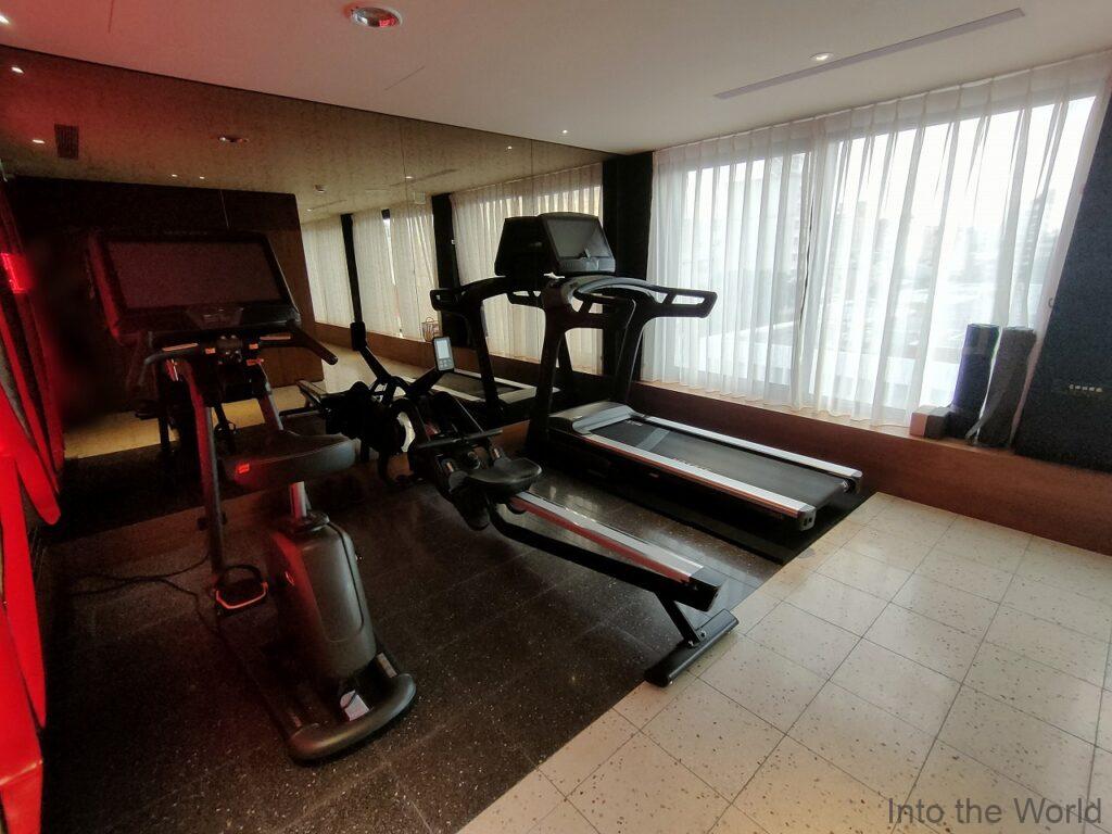 プロビンティアホテル 宿泊レビュー フィットネスジム
