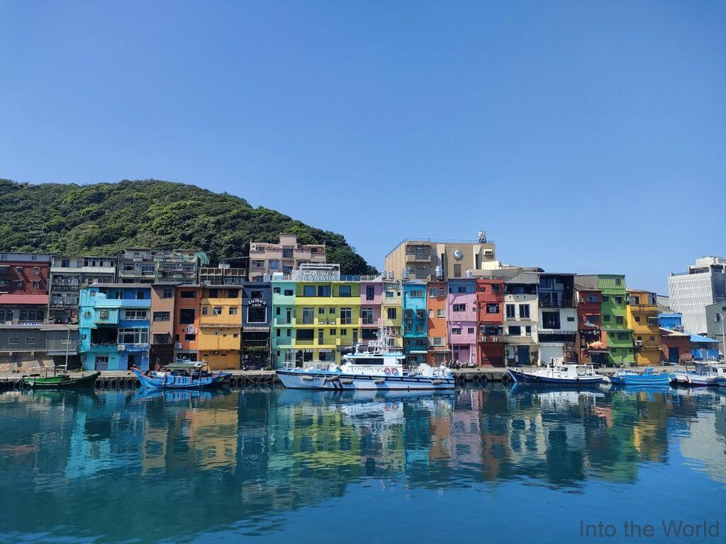 正浜漁港彩色街屋 基隆 見どころ 感想
