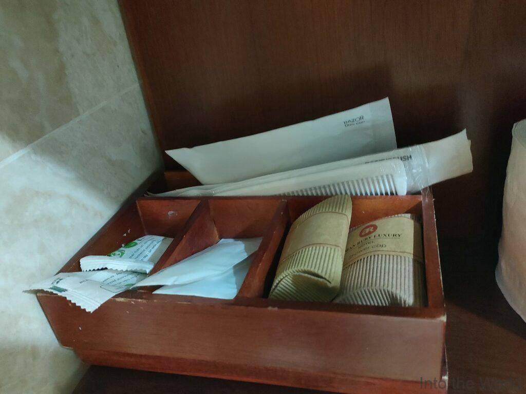 アジアンルビーブティックホテル 宿泊レビュー アメニティ