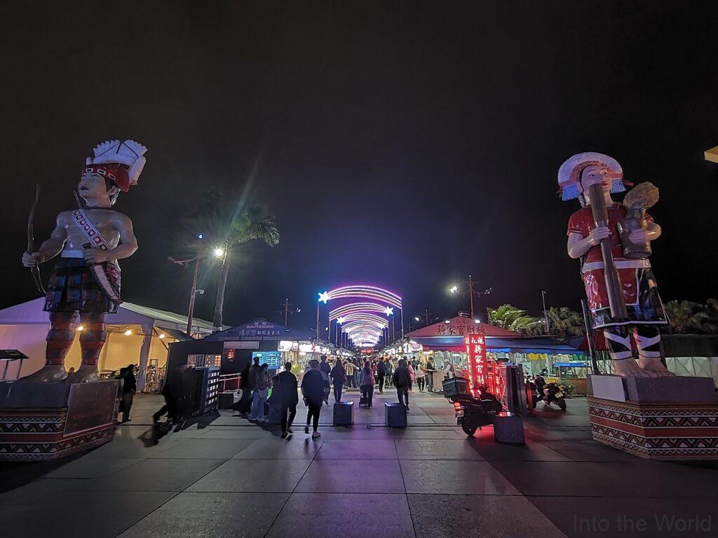 東大門国際観光夜市 花蓮 見どころ 感想