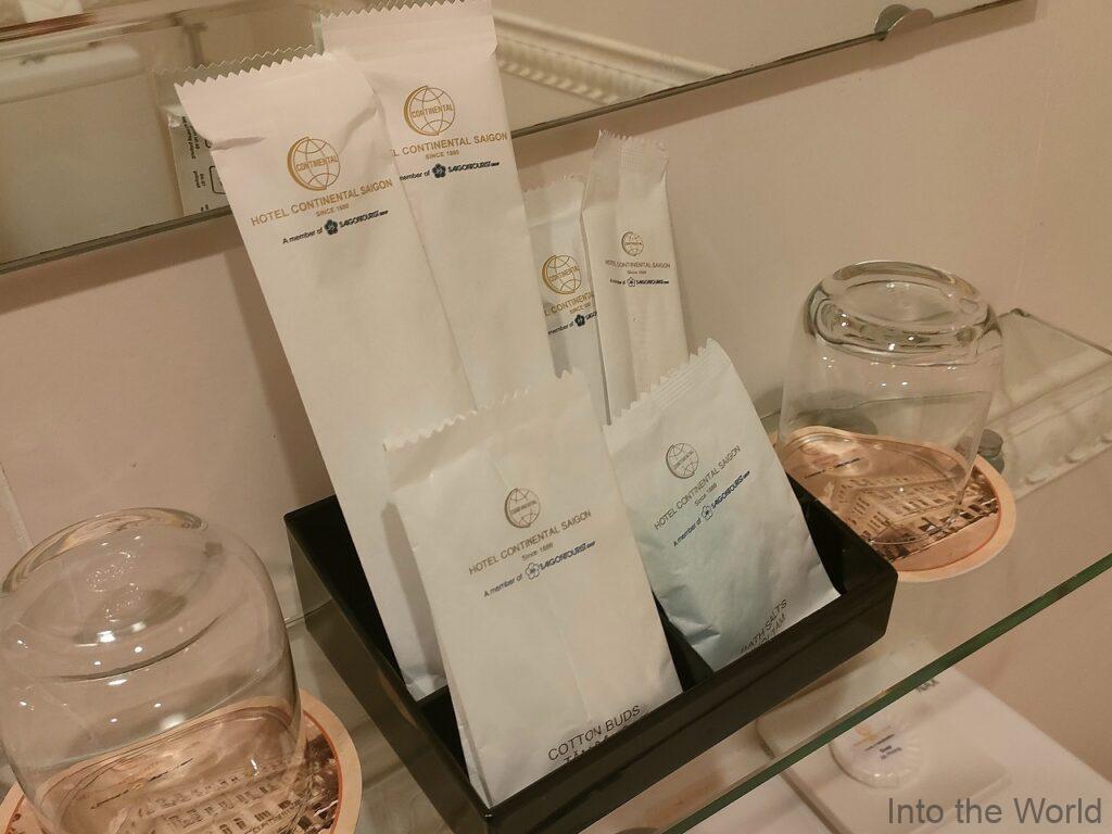 ホテルコンチネンタルサイゴン 宿泊レビュー アメニティ