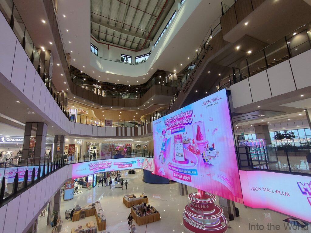 イオンモールフエ 見どころ 感想 写真