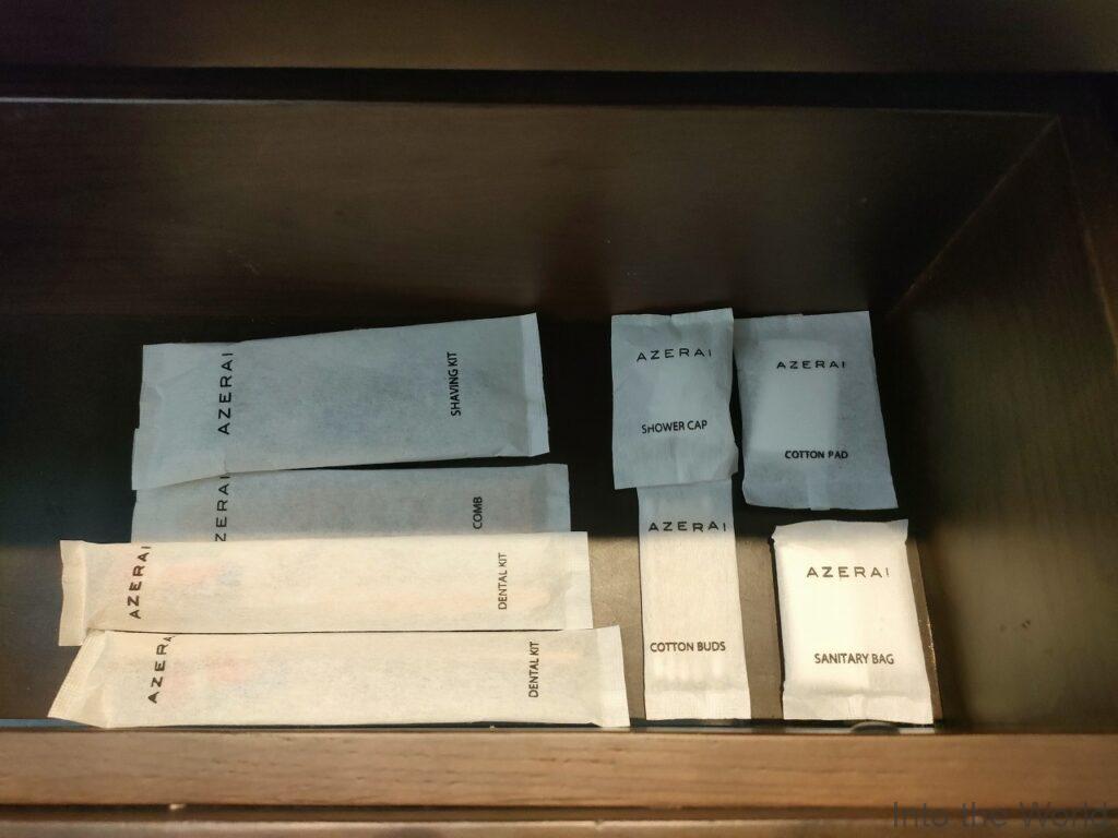 アゼライ・ラ・レジデンス・フエ 宿泊レビュー アメニティ