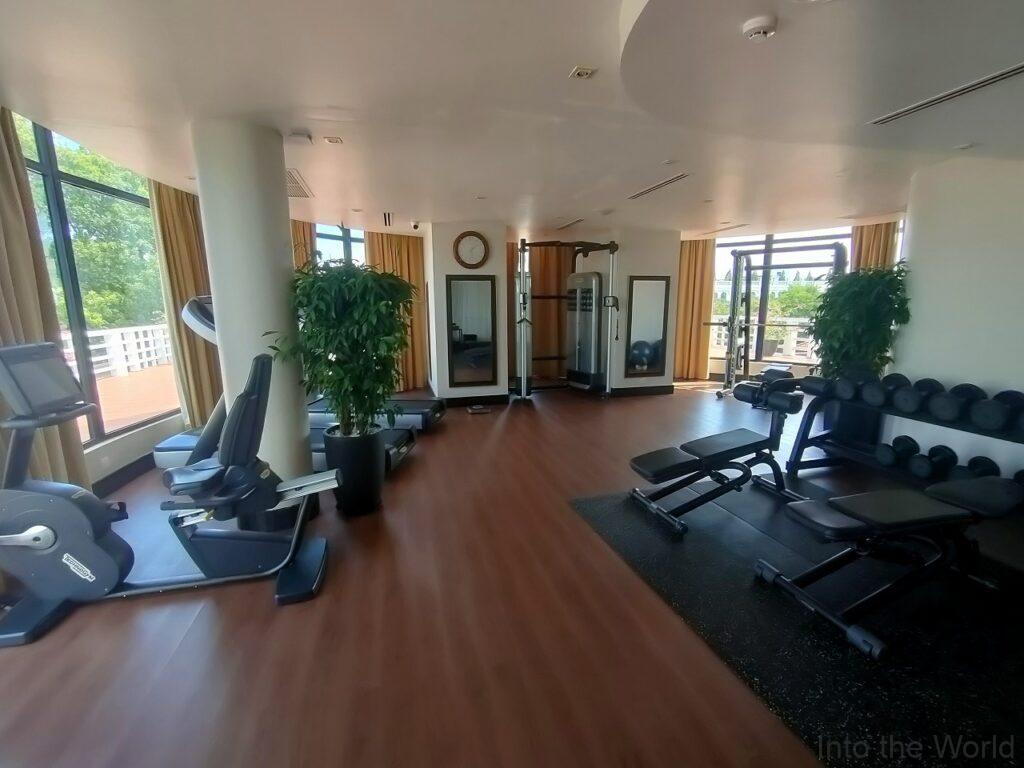 アゼライ・ラ・レジデンス・フエ 宿泊レビュー フィットネスジム