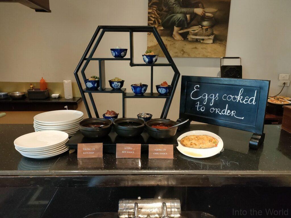 アゼライ・ラ・レジデンス・フエ 宿泊レビュー 朝食