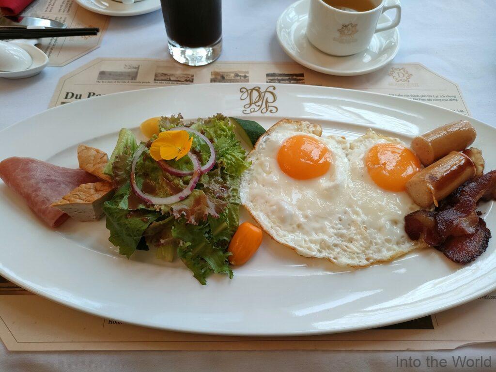 ダラットパレスヘリテージホテル 宿泊レビュー 朝食
