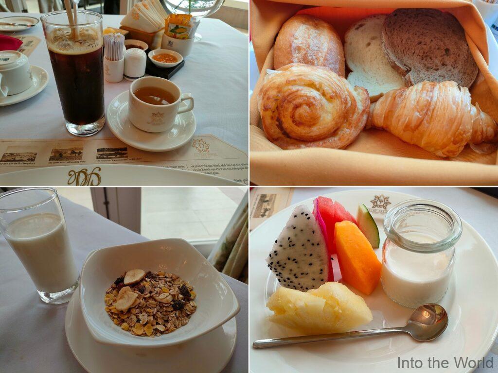 ダラットパレスヘリテージホテル 宿泊レビュー 朝食
