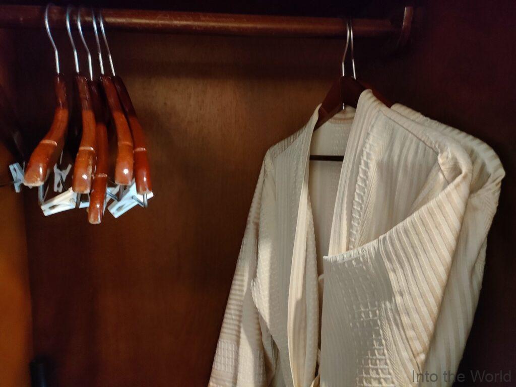 ホテルサイゴンモリン 宿泊レビュー ガウン パジャマ