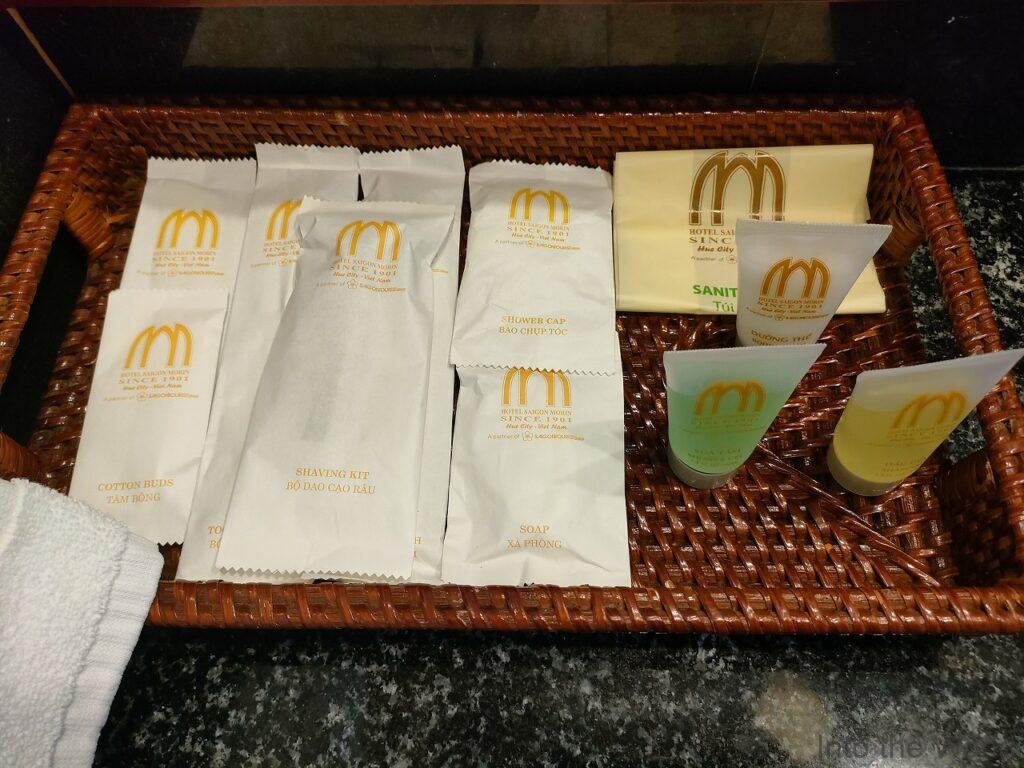 ホテルサイゴンモリン 宿泊レビュー アメニティ