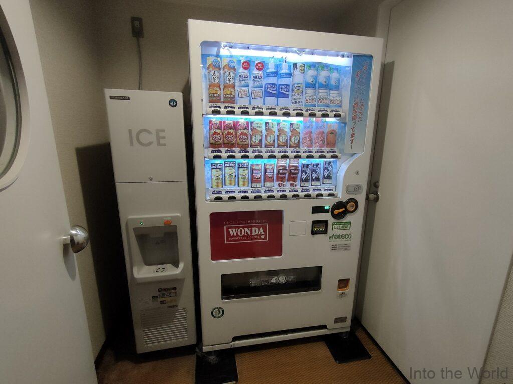 琶湖ホテル 宿泊レビュー 自動販売機 製氷機