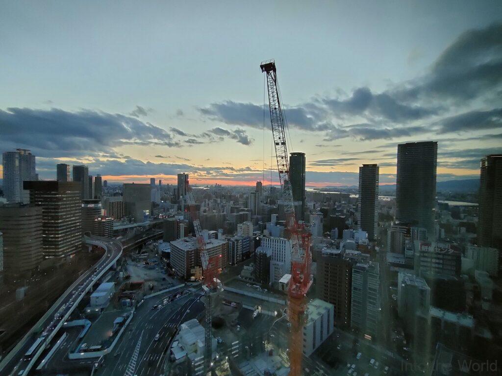 ホテル阪急グランレスパイア大阪 宿泊レビュー 眺望 景色