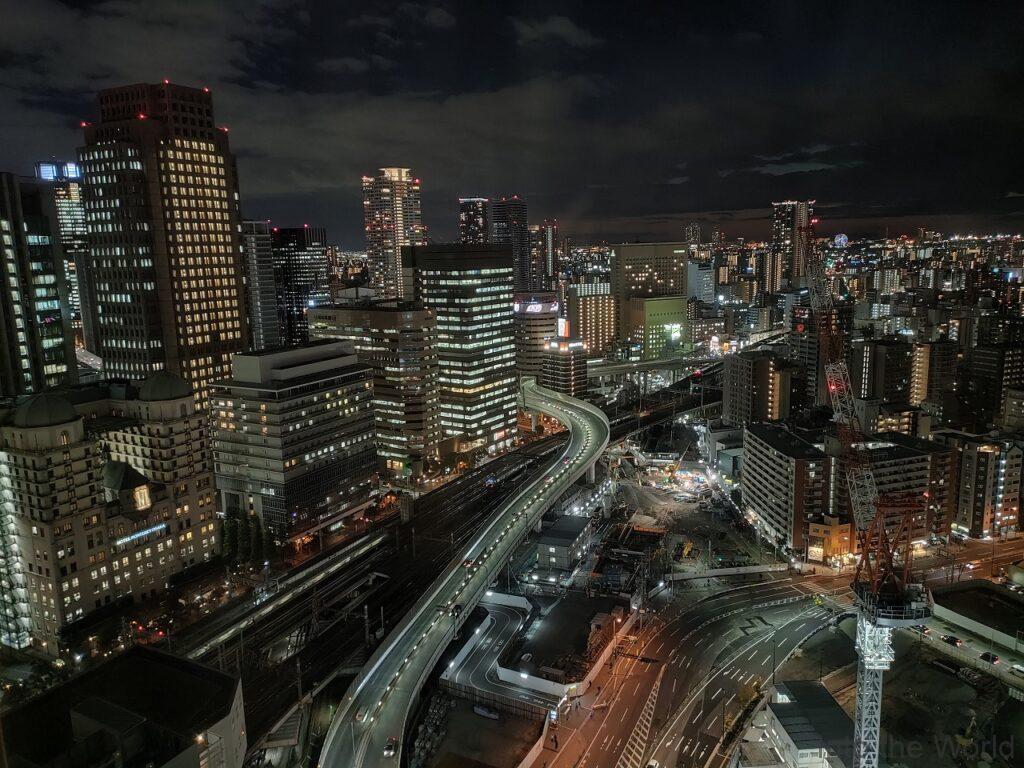 ホテル阪急グランレスパイア大阪 宿泊レビュー 眺望 景色