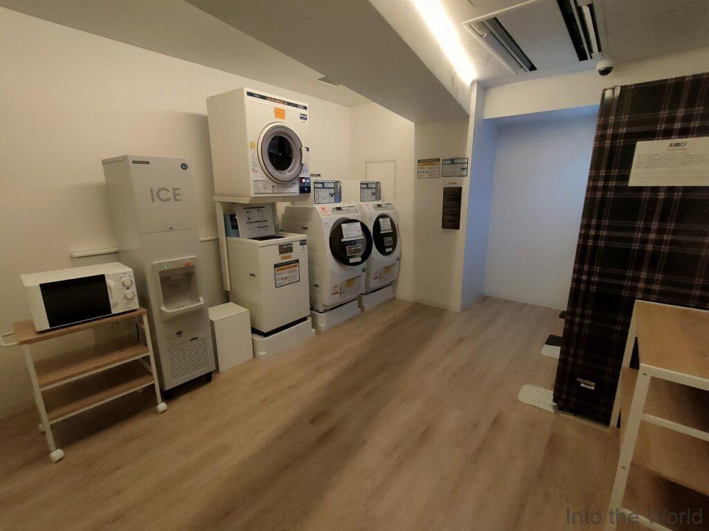 hotel it. osaka shinmachi 宿泊レビュー コインランドリー 自動販売機 製氷機 電子レンジ
