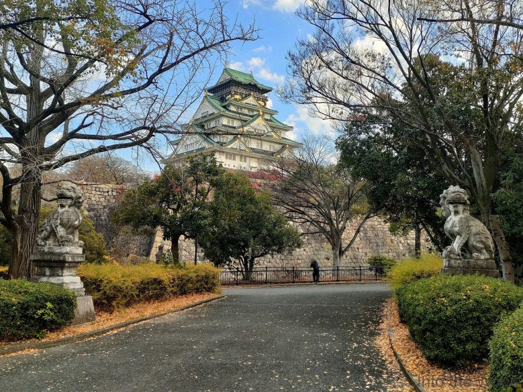 大阪城 狛犬 見どころ 感想