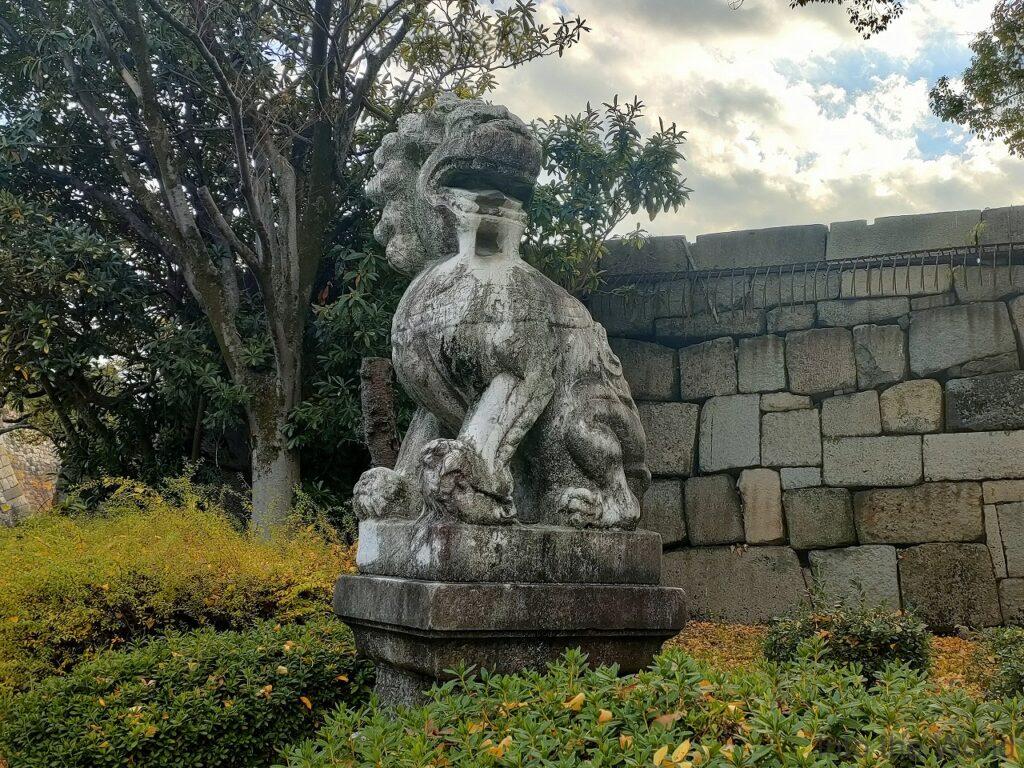 大阪城 狛犬 見どころ 感想