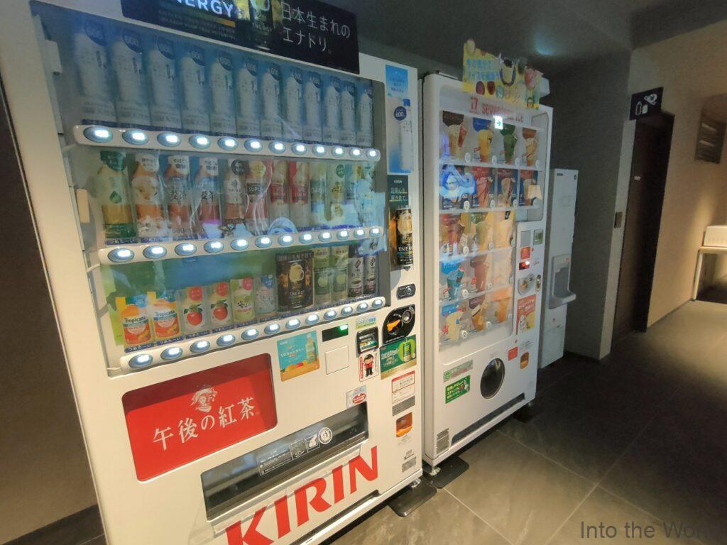 ザロイヤルパークキャンバス京都二条 宿泊レビュー 自動販売機 製氷機