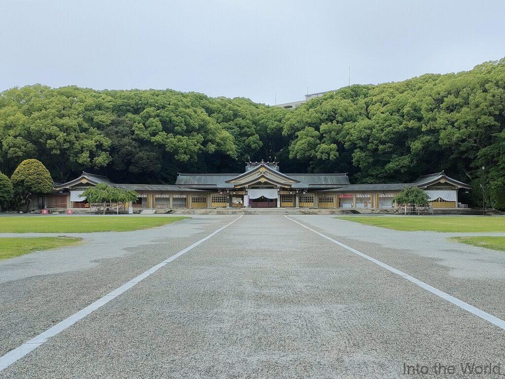 福岡縣護國神社 拝殿