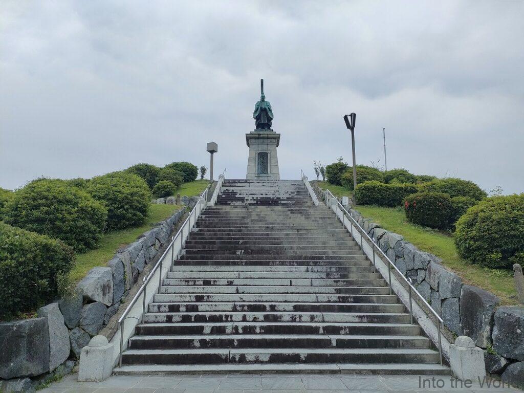 亀山上皇銅像 福岡 見どころ 感想