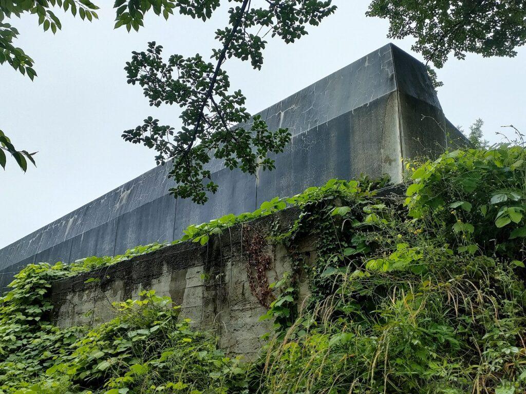 福岡城跡 西部軍司令部防空作戦室残壁