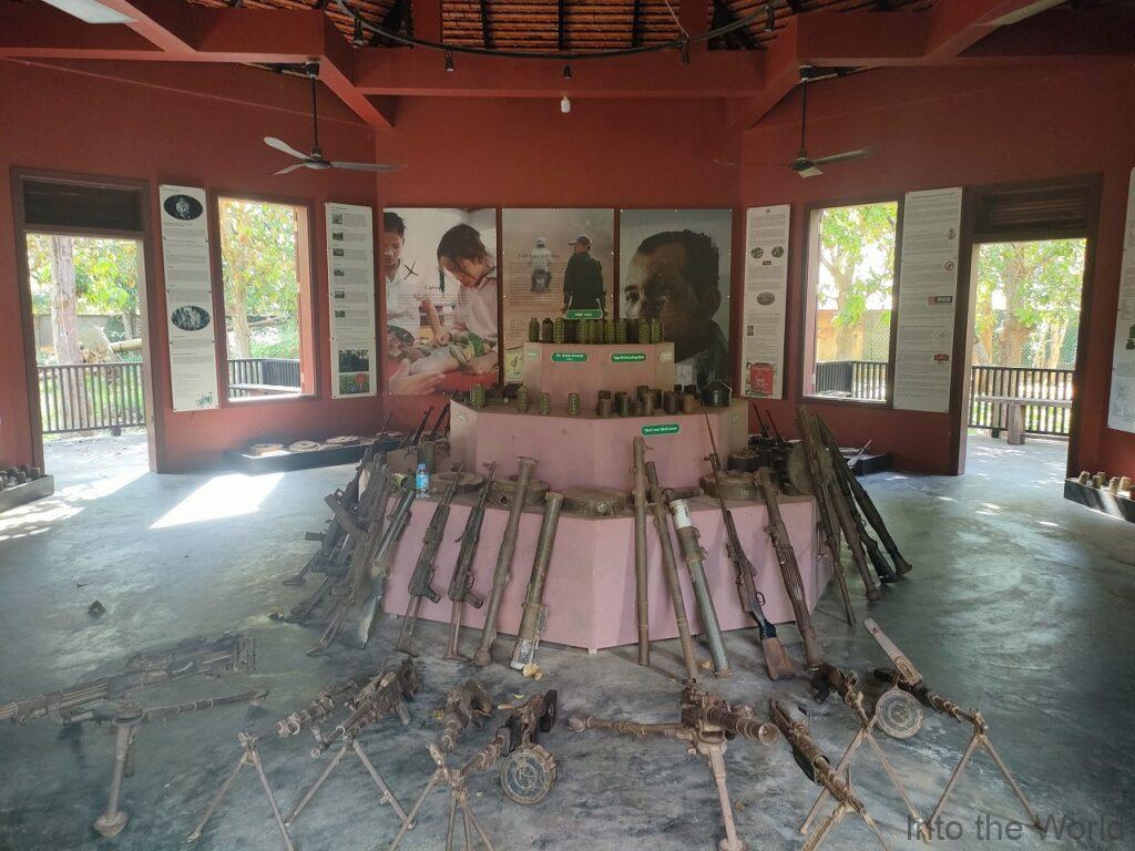戦争博物館 シェムリアップ 見どころ 感想